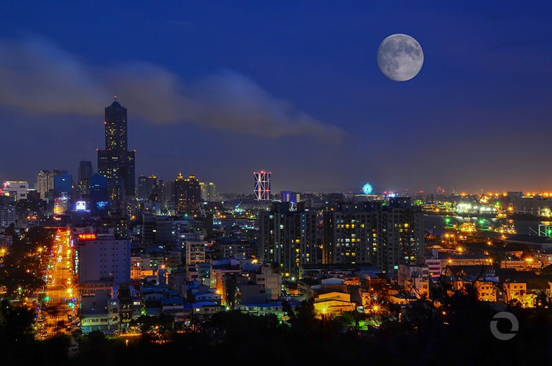 Kaohsiung Taiwan Skyline