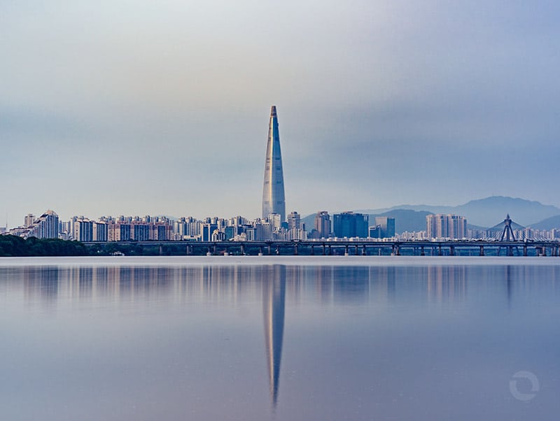 Seoul S Korea skyline