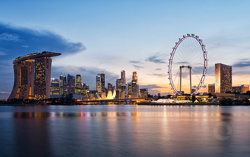 singapore singapore skyline
